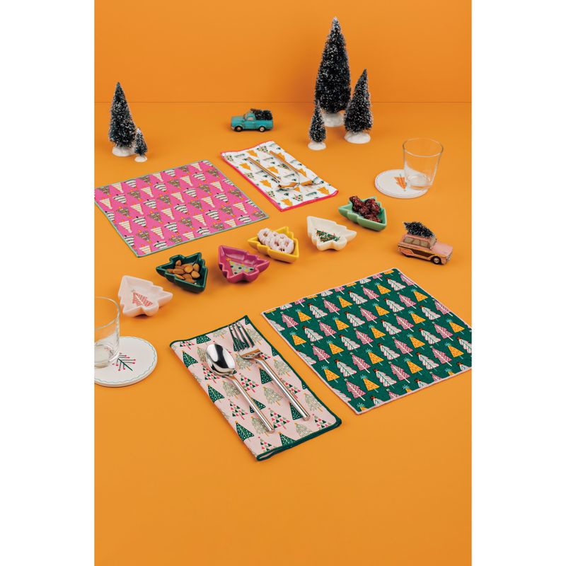 Cocktail Napkins Set of 4 - Glitzmas