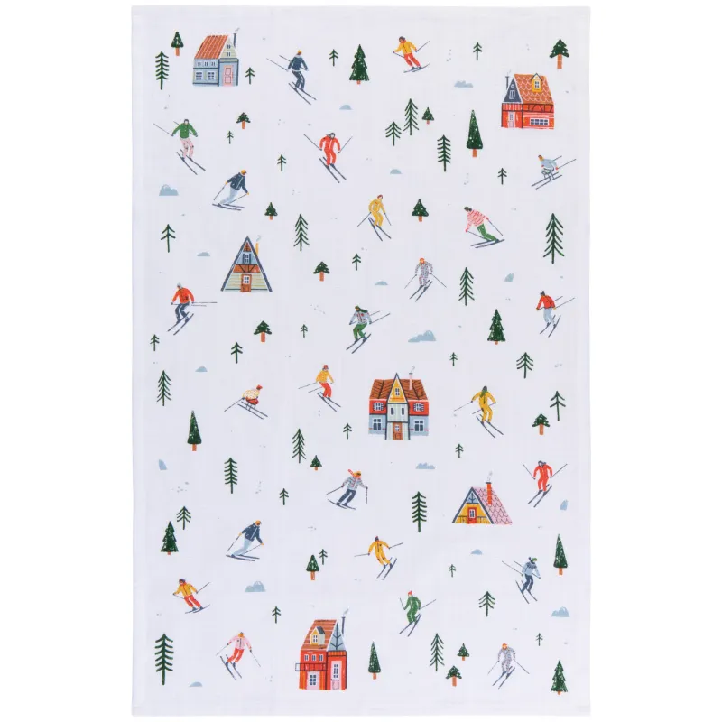 Danica - Tea Towel Print Ski Ya Later