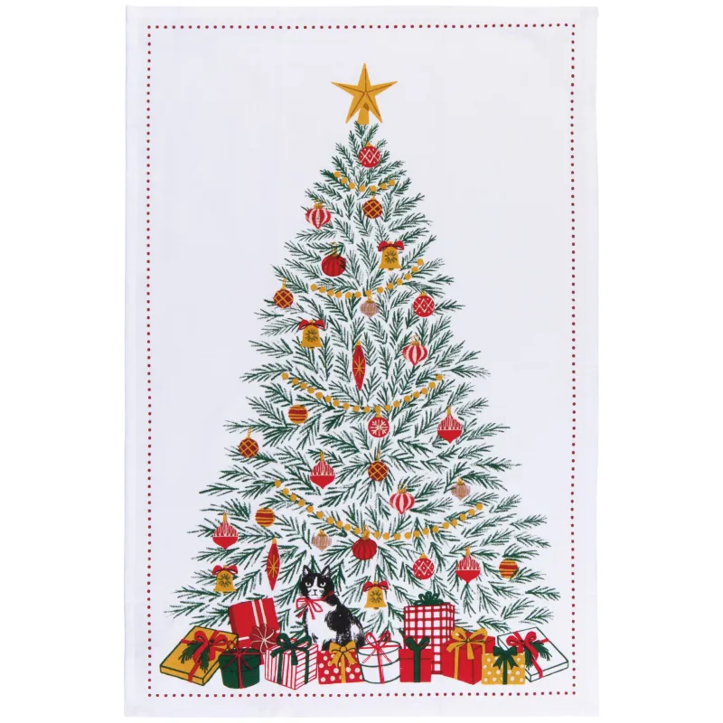 Danica - Tea Towel Print Festive Fir
