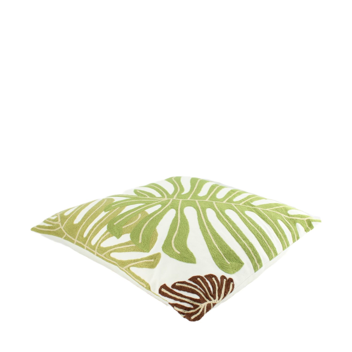 Cushion Monstera Leaf Polyester 45x45cm
