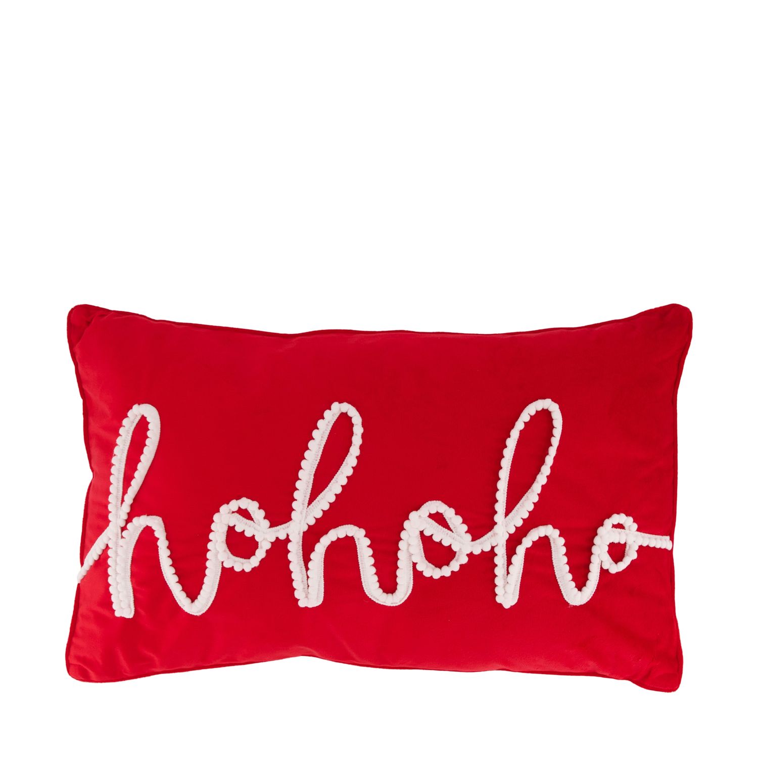 Cushion Square Ho Ho Ho Polyester 50x30cm