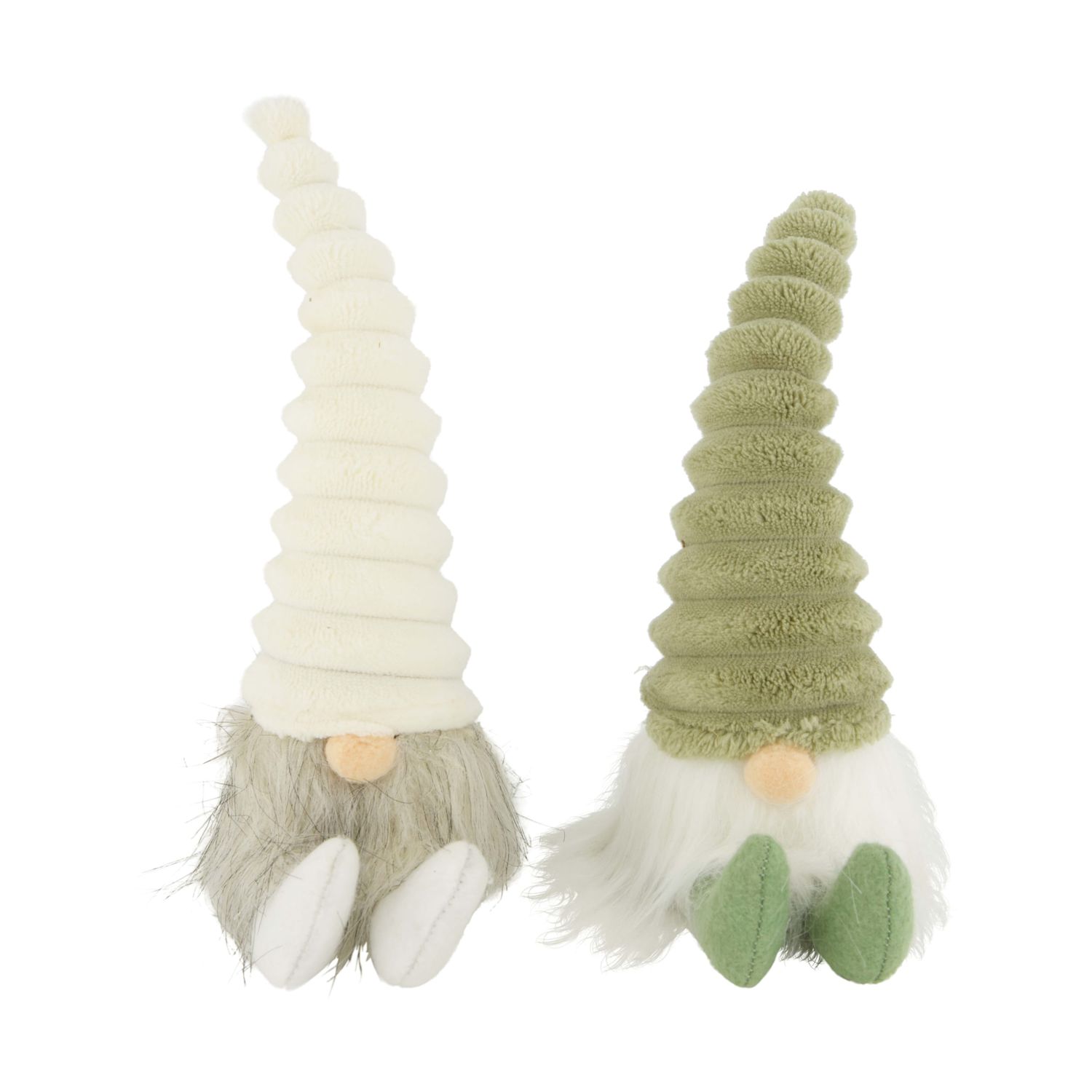 Figurine Gnome Fabric 8X12X26cm 2 Assorted