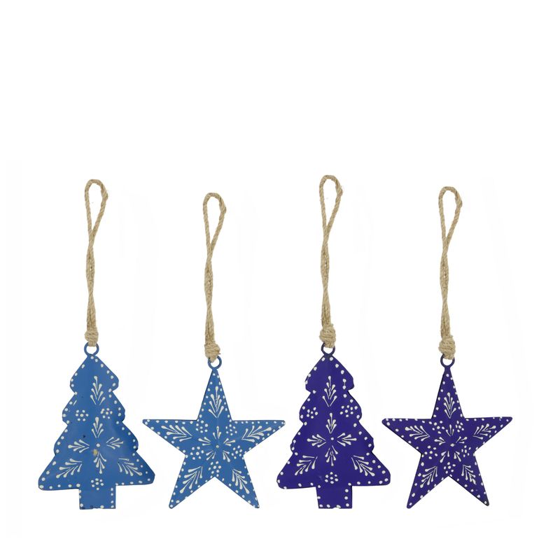 Xmas Hanger 14cm Metal