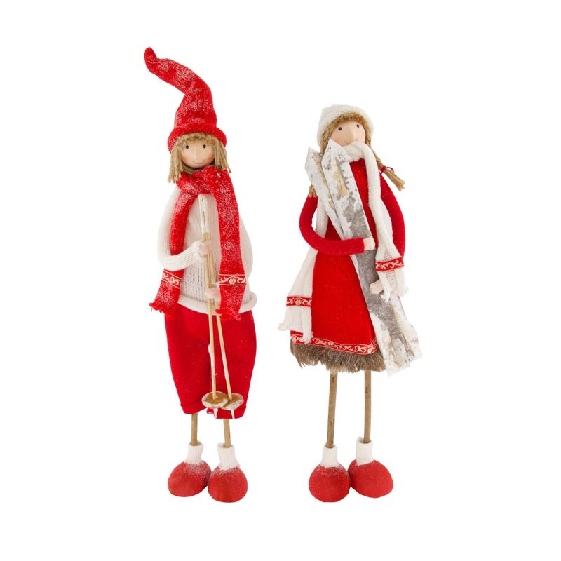 Figurine with Ski 60cm