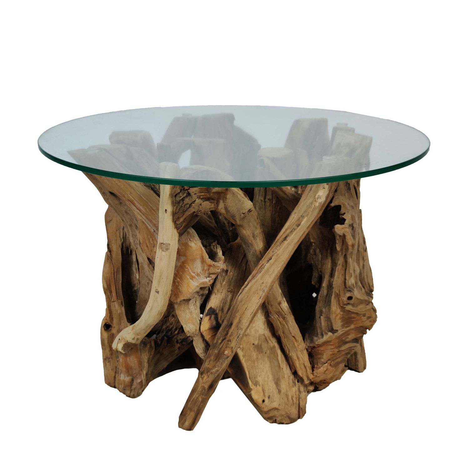 Table Root With Glass 60x38cm