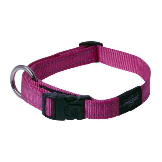 Utility - Classic Collar - Side-Release X-small (6-9&quot;), Color: Pink