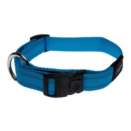 Utility - Classic Collar - Side-Release Small (8-13&quot;), Color: Turquoise