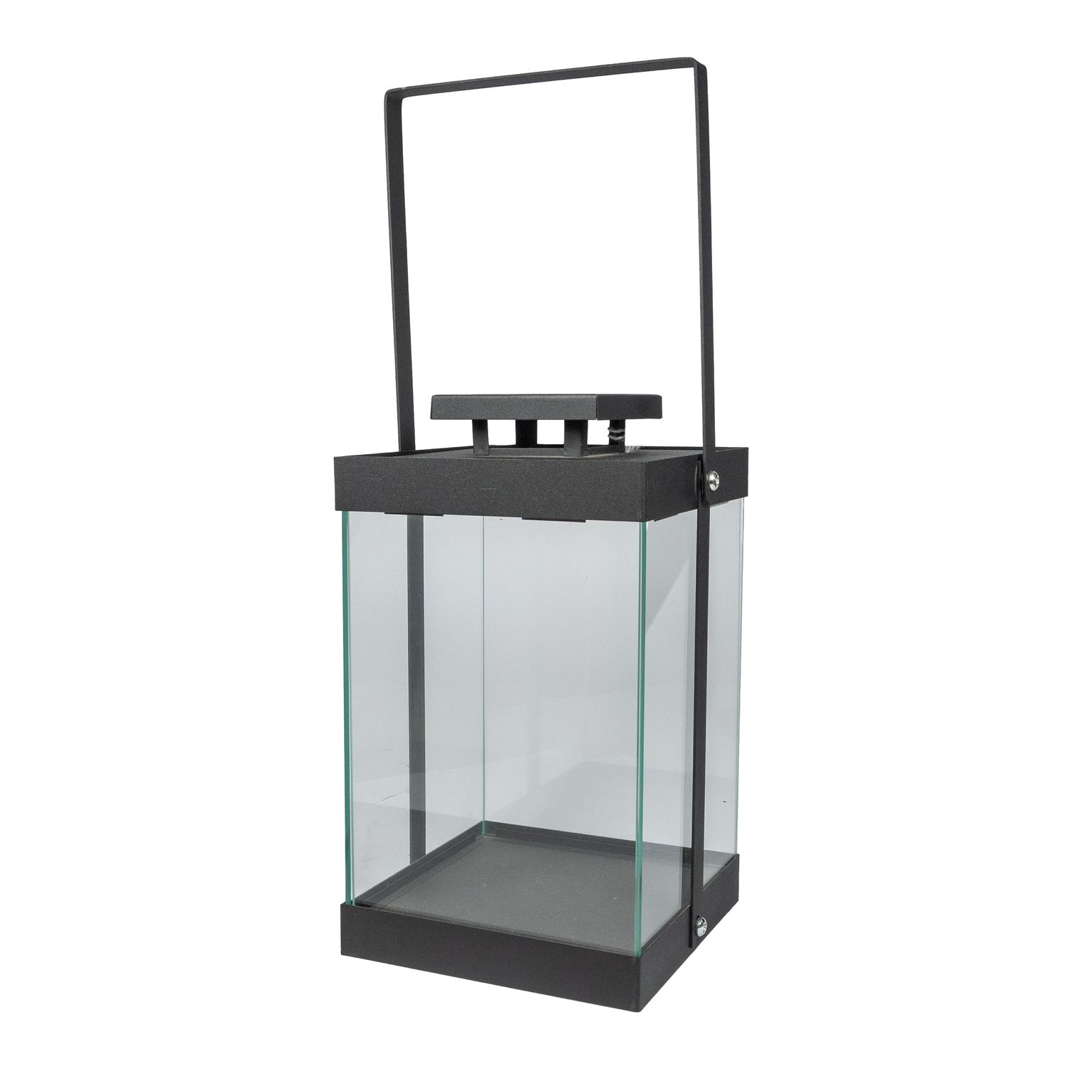 Aarhus Lantern, Color: Dark Grey, Size: l15,5xw15,5xh40,5cm