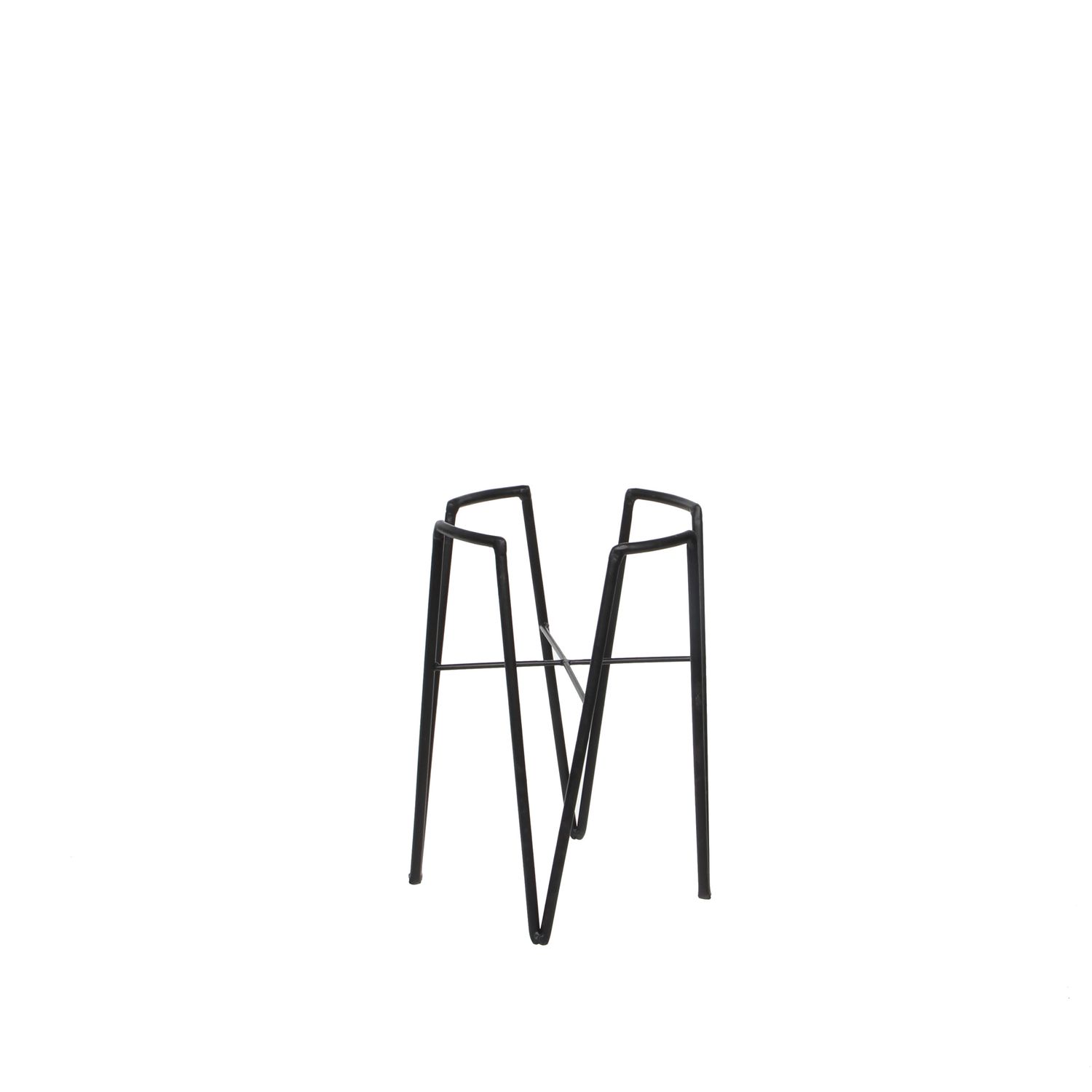 Blom Plant Stand, Color: Black, Size: l17.5xw17.5xh25cm