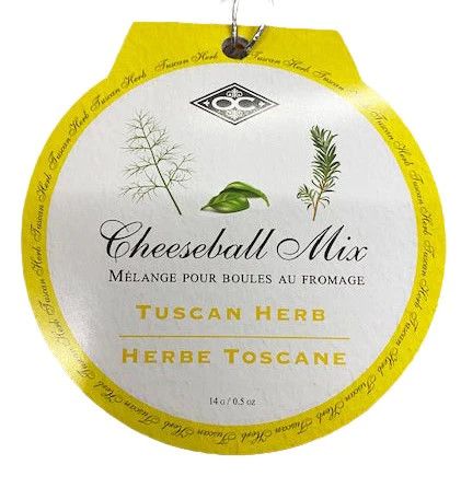 Cheeseball Mix -  Hanging - 14g, Flavour: Tuscan Herb