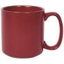 Danica - Mug 14 oz, Color: Matte Carmine