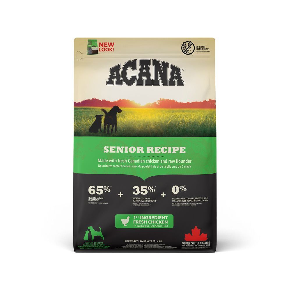 Acana - Senior Recipe - Dog, Size: 2kg