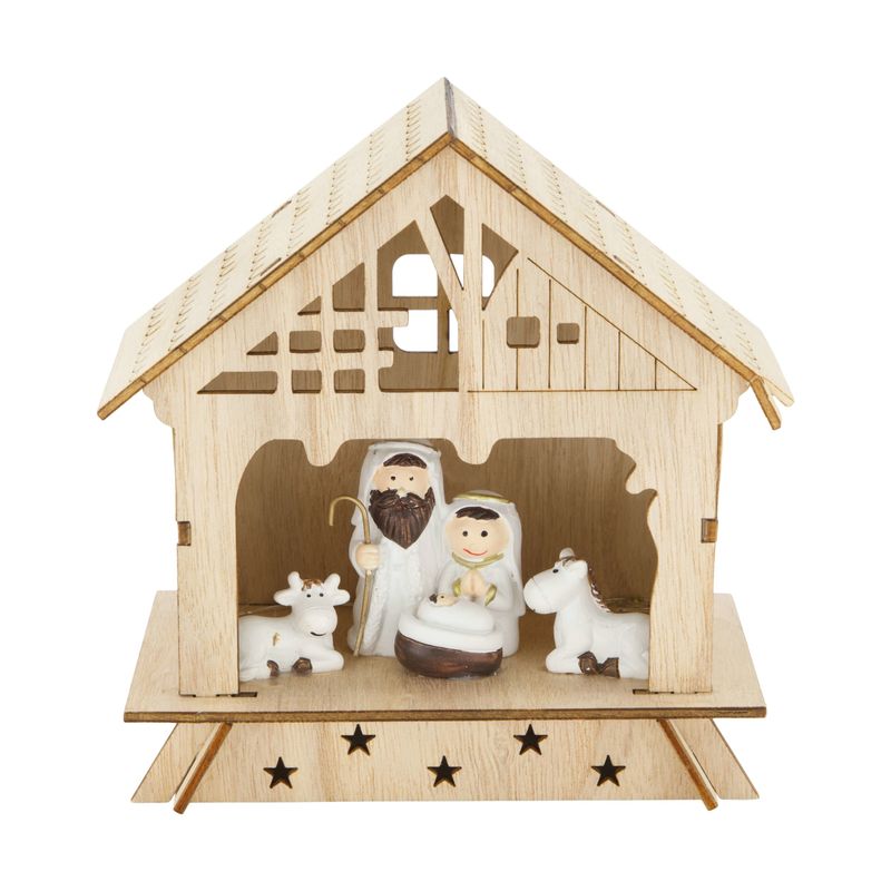 Nativity Christmas Scene 15cm
