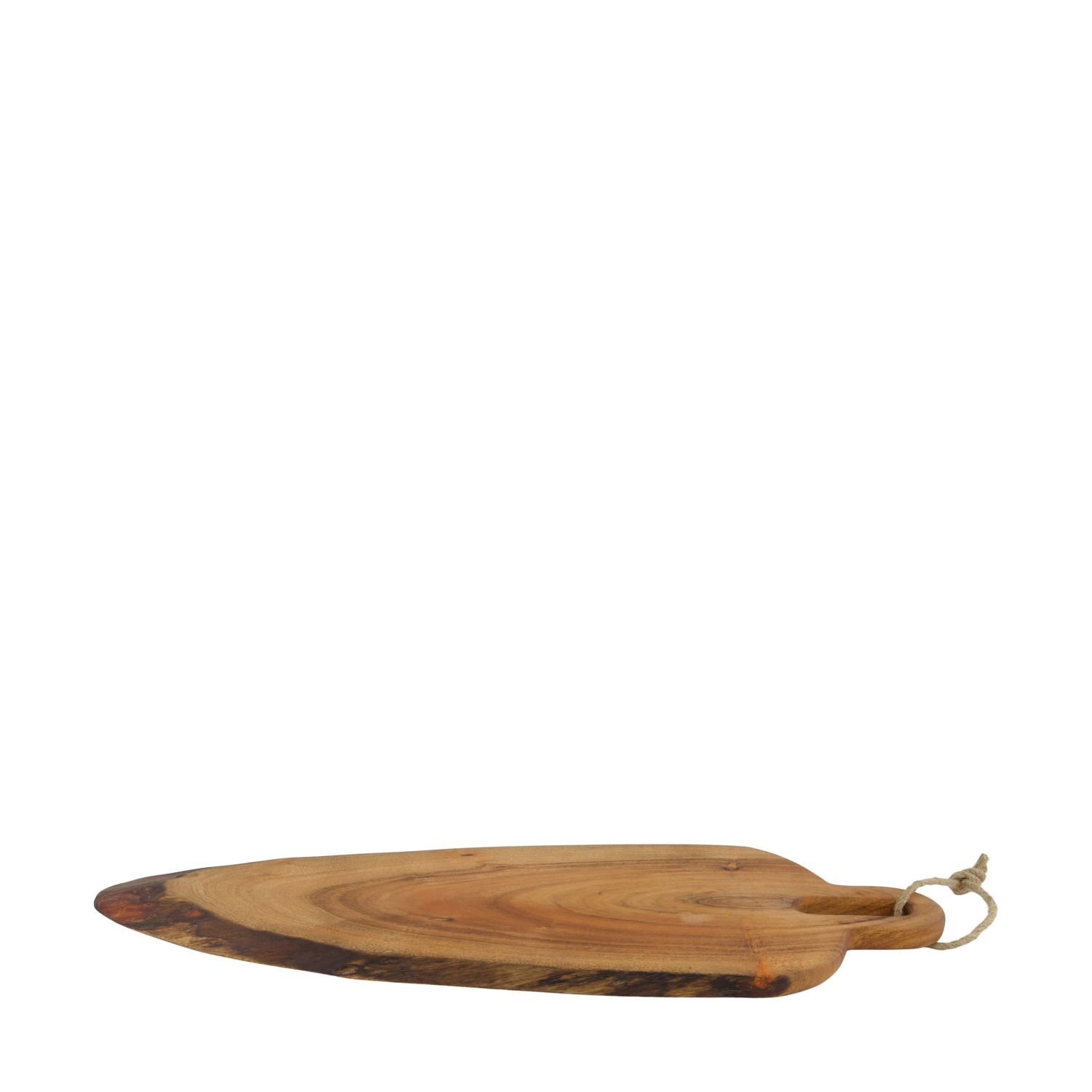 Plate With Rope Acacia Wood 58x20cm Plate With Rope Acacia Wood 58x20cm
