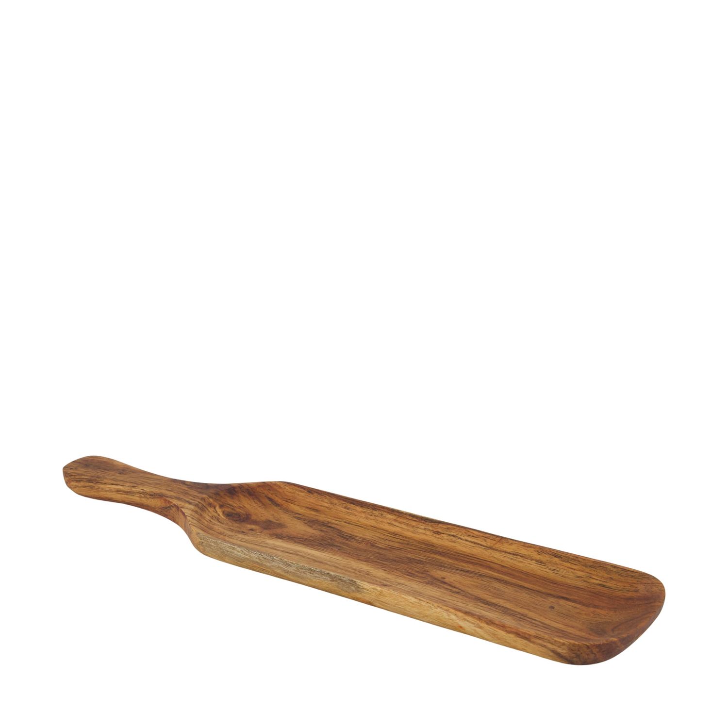 Tray Acacia Wood With Handle 38x9cm