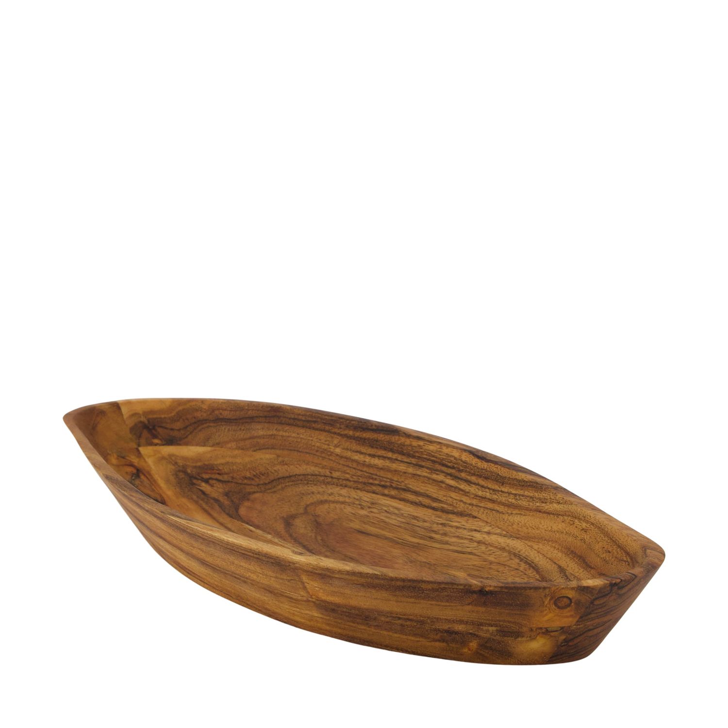 Bowl Organic Acacia Wood 38x18cm Bowl Organic Acacia Wood 38x18cm