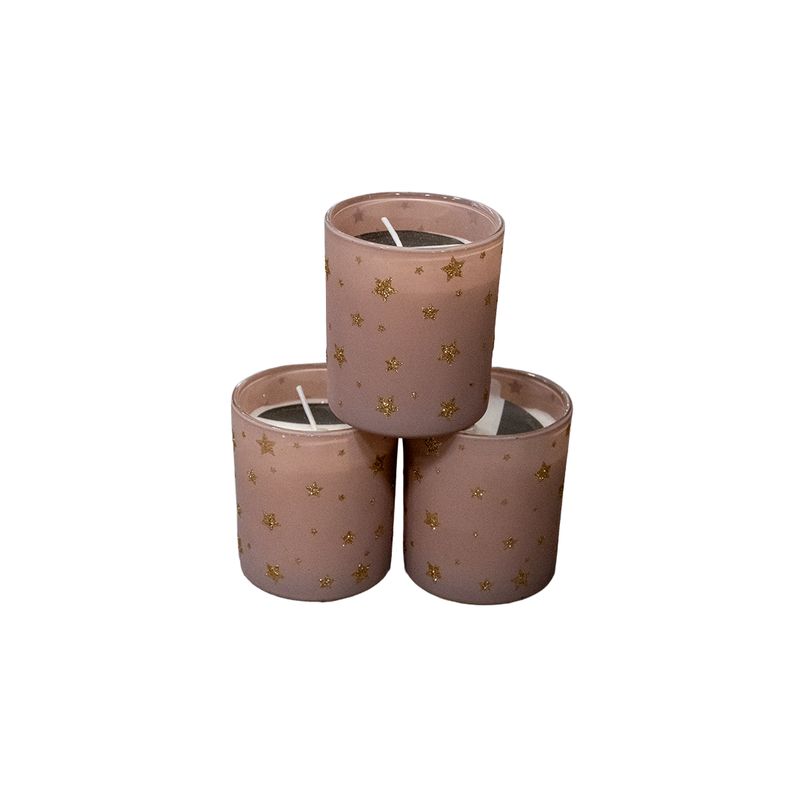 Scented Candle Star Pink