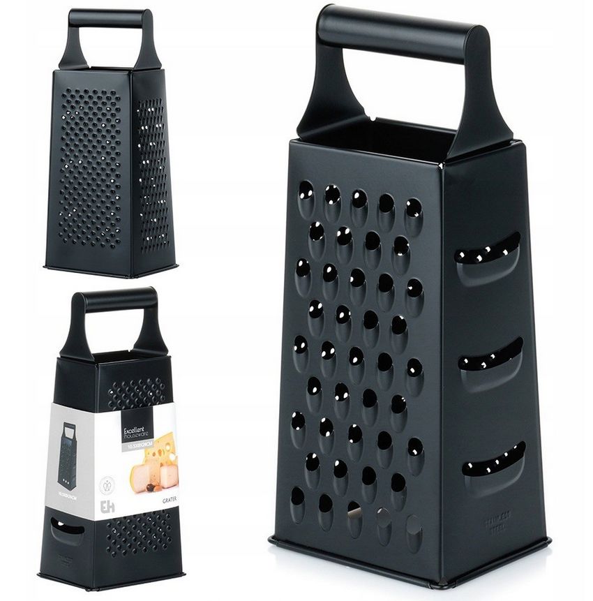 Grater Stainless Steel Black