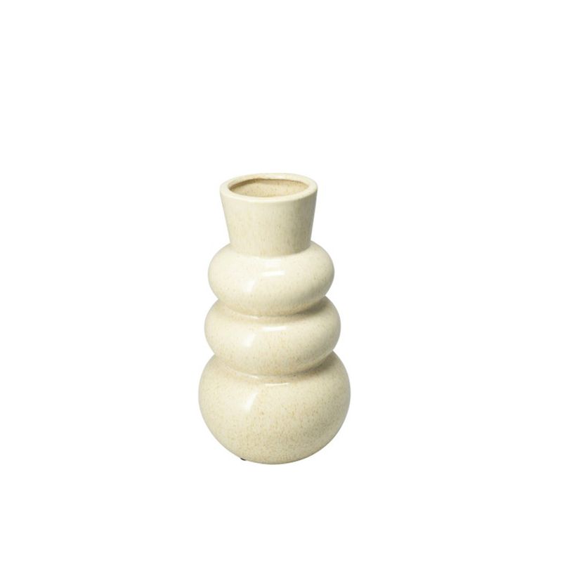Bubble Vase Cream 13X25cm