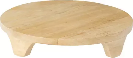 Wooden Serving Board 27cm Walnut Finish