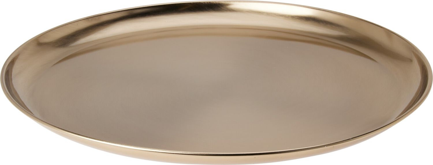 Serving Plate D39cm Gold