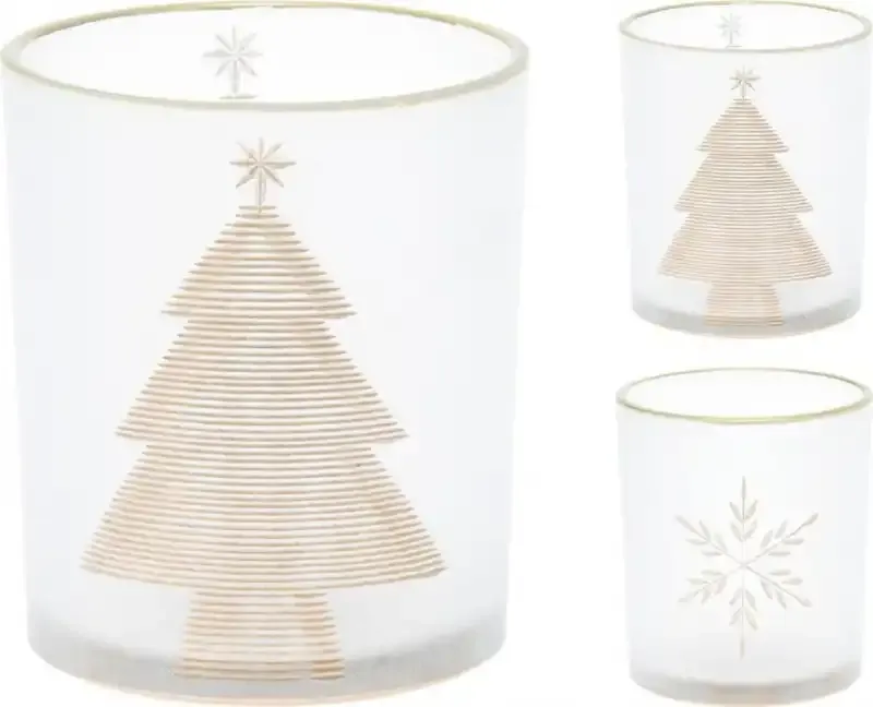 Tealight Holder 1Ocm 2 Assorted