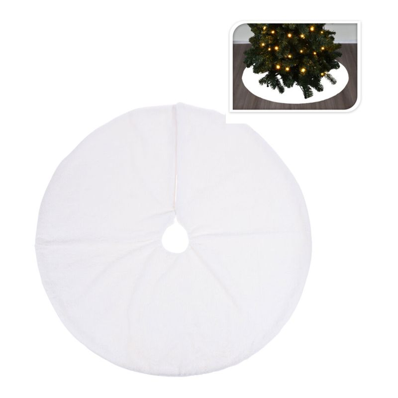 Tree Skirt Dia 90cm White