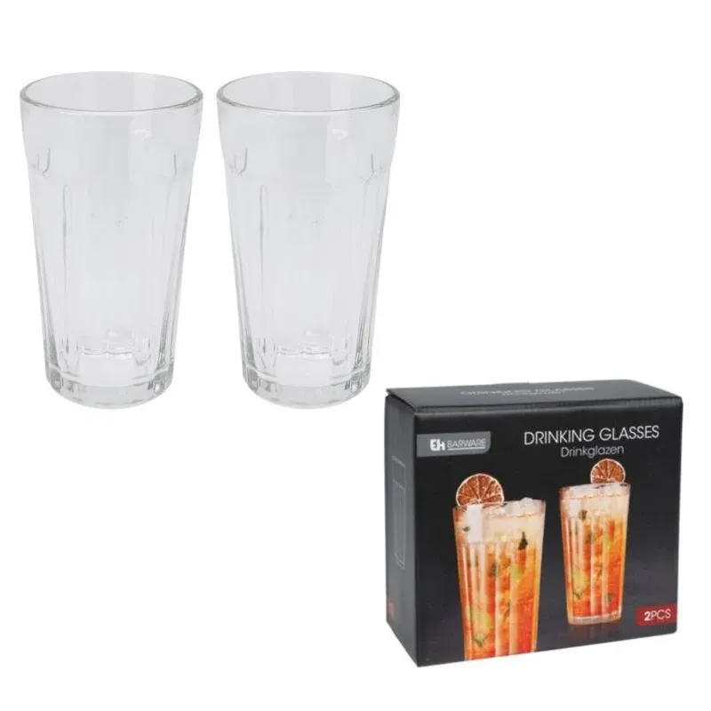 Drinking Glass 350ml Set of 2 Drinking Glass 350ml Set of 2