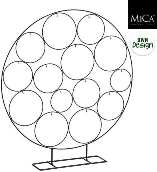 Decoration Circle Black - 58x10x64cm