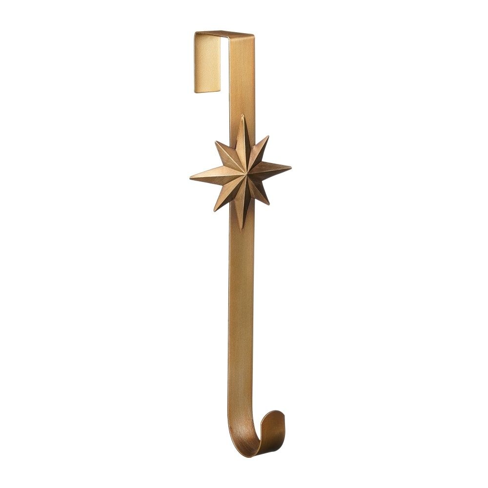 Wreath Holder Gold - 12x10x38cm