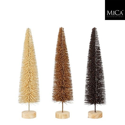 Decoration Tree Brown 3 Assorted - 28cm