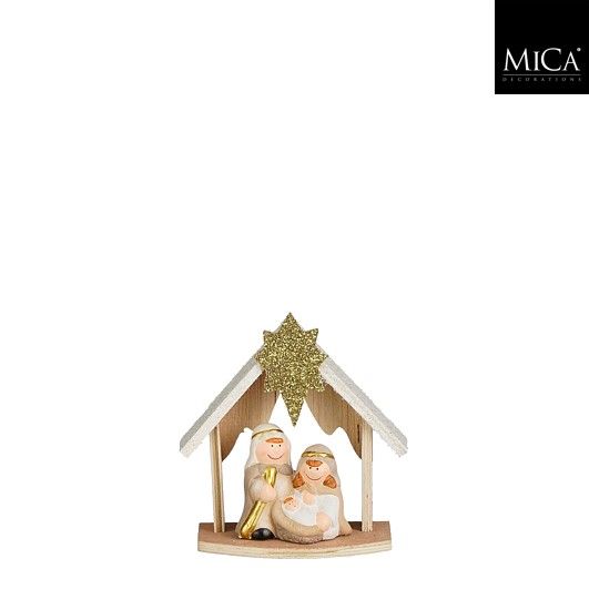 Holy Family Cream - 13x6x15cm