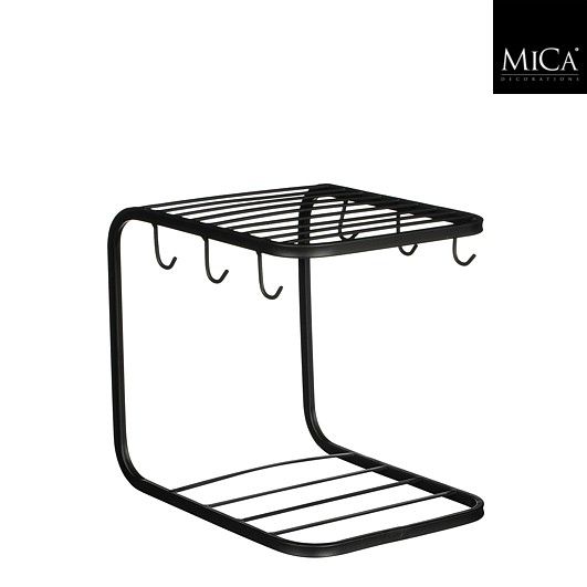 Cup Rack Black - 24x19.5x23.5cm