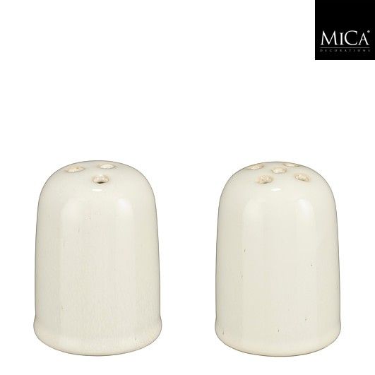 Tabo Salt and Pepper Shaker Set Grey