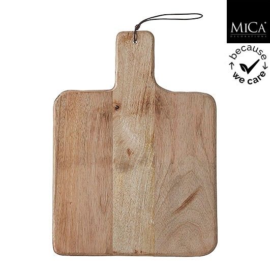 Duko Chopping Board Square Brown - 30x20x1cm