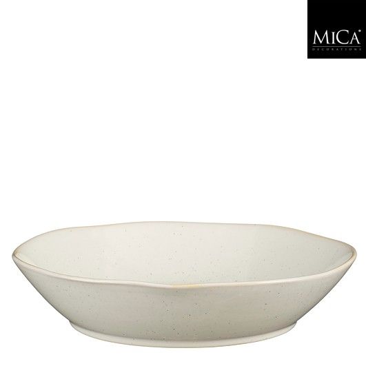 Racco Dish Off White - h6xd28cm