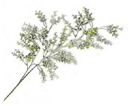 Spray - Boxwood - Green Snow with Glitter 28.5"