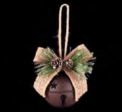 Hanging Ornament Bell 2.5"