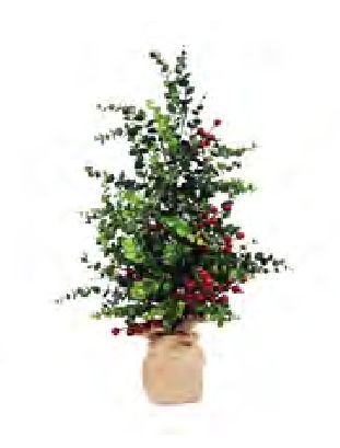 Tree Eucalyptus Leaf 24&quot; with Berries