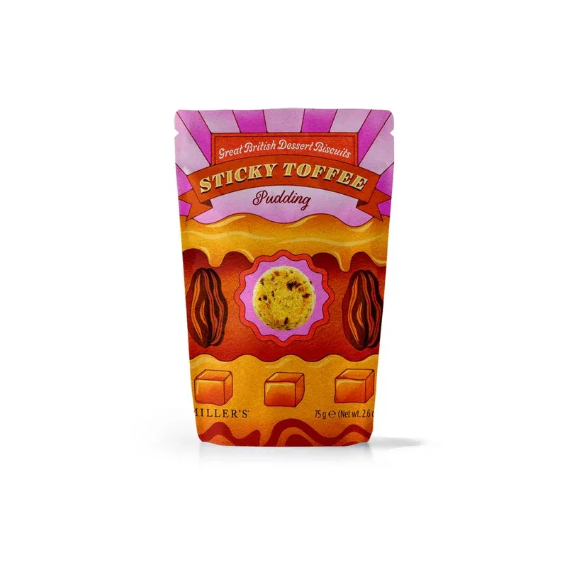 Artisan Biscuits - Sticky Toffee Pudding Biscuit 75g