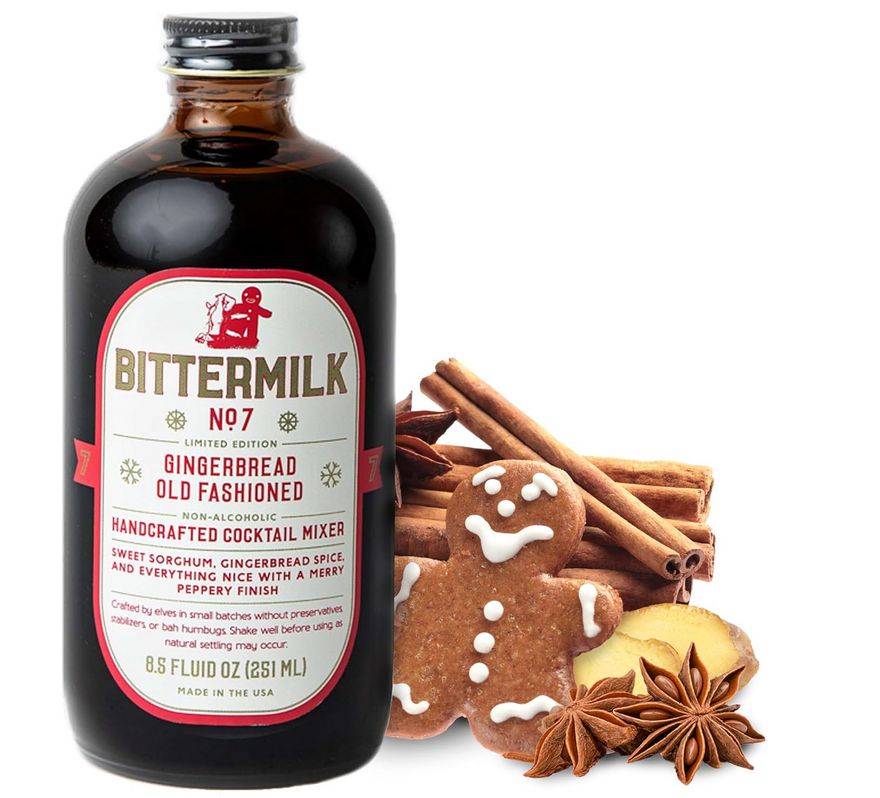 Bittermilk 251ml No. 7 Gingerbread Old Fashion Mix - box