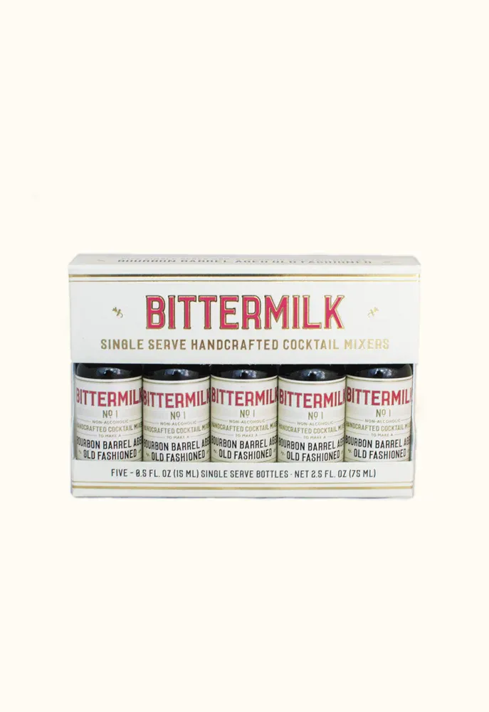 Bittermilk Single Serve 70ml No.1 Old Fashioned 5 Pack Gift Set - single