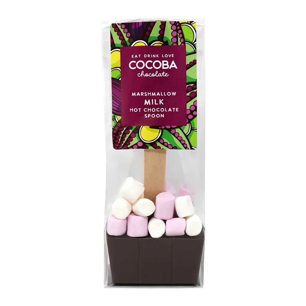 Cocoba - Marshmallow Milk Hot Chocolate Spoon - 50g -  single