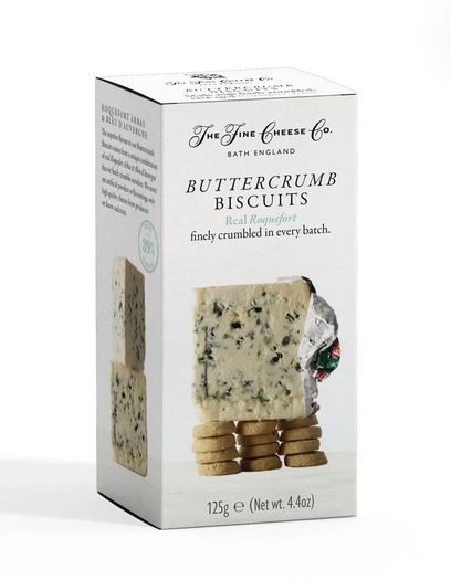 Fine Cheese Co. - Roquefort Buttercrumb Biscuits - 125g