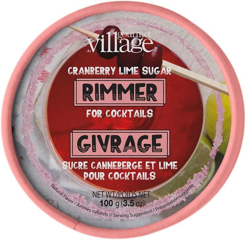 Drink Rimmer Cranberry Lime Sugar 100g
