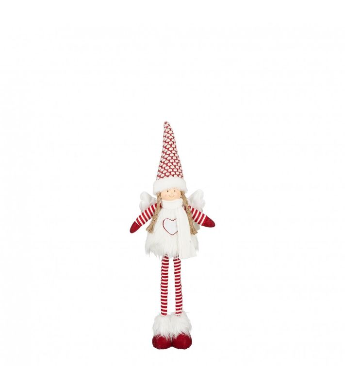 Decoration Santa Red Led Battery Operated - 28x20x43.5cm