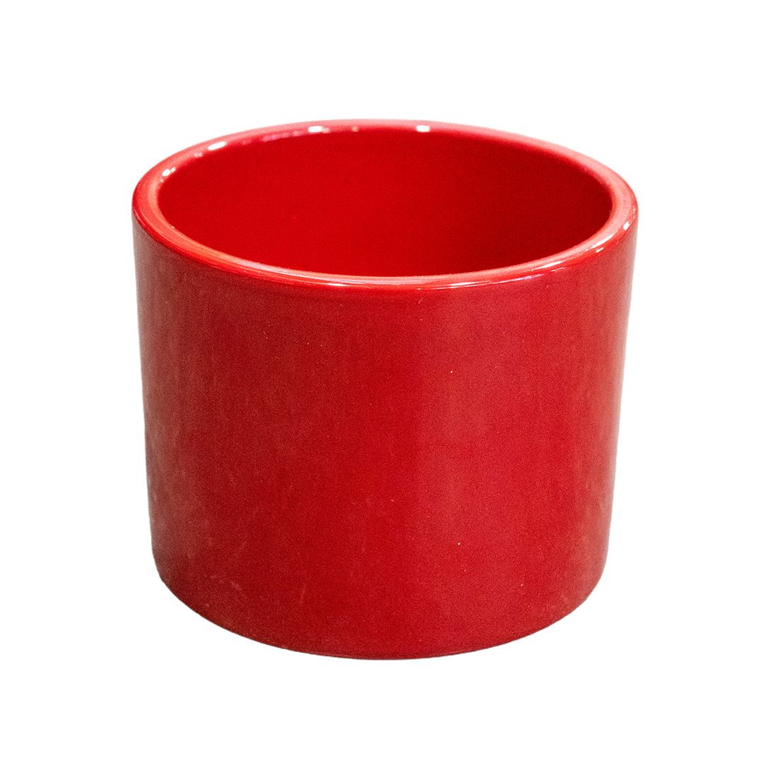 Era Pot Round Red - H13x15cm