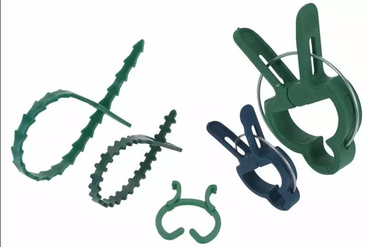 Garden Plant Ties - Clips - 5 Assorted