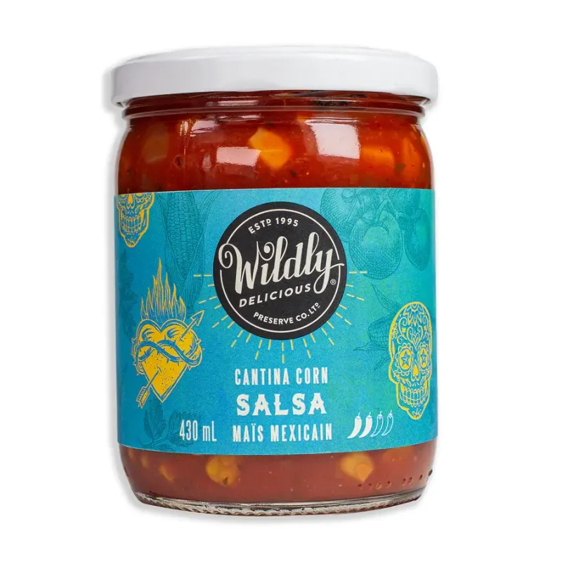 Wildly Delicious Salsa 430ml Cantina Corn
