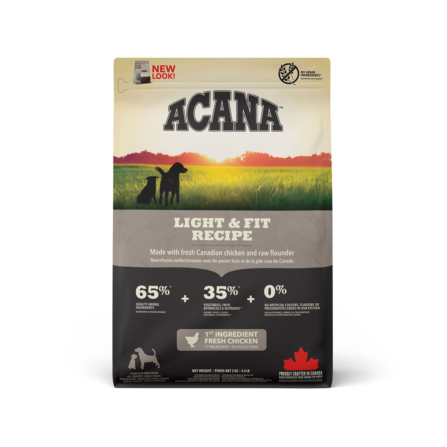 Acana - Light &amp; Fit Recipe - Dog, Size: 2kg